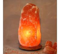 Wagner Life Rock lighted salt crystal with wooden base