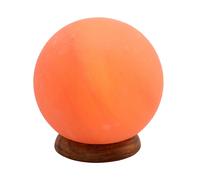 Wagner Life Salt lamp Planet, 2 kg, wooden base, amber