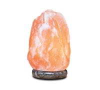 Wagner Life Salt lamp Rock 2 - 3 kg, marble base, amber