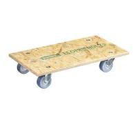 WAGNER moving dolly MM 1173 I 57,5 x 30 cm I best mobility - ideal for equipment & heavily loaded boxes I dimensionally stable I load capacity 250 kg - 20117301