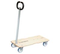 WAGNER moving dolly MM 1333 I 74-101 x 37 cm I extendable loading platform I foldable drawbar - for loads of different sizes I load capacity 200 kg - 20133301