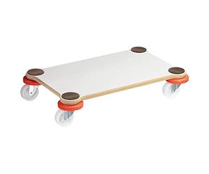 WAGNER moving dolly MM 1363 I 52 x 32 cm I anti-slip pads I special coating I best mobility I easy to clean I gentle on walls & robust I load capacity 200 kg - 20136301