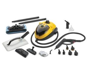 WAGNER Power Steamer 915 E, multifunctional steam cleaner with 18 accessories, pressure 3.5 bar, steaming time approx. 40min, 1.2l tank, 2,4 m hose length, 1500 W