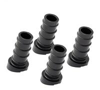 Wagner QuickClick Plastic Furniture Gliders Chair Glides Set of 4 Black Base for Inserting 4 x Base Plastic Smart Diameter 12/16 x 3/9/25 mm Inclination 18° Made in Germany 15786100