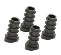 Wagner QuickClick Plastic Furniture Gliders Chair Glides Set of 4 Black Base for Inserting 4 x Base Plastic Smart Diameter 14/18 x 3/9/25 mm Inclination 18° Made in Germany 15786500