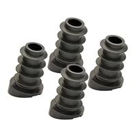 Wagner QuickClick Plastic Furniture Gliders Chair Glides Set of 4 Black Base for Inserting 4 x Base Plastic Smart Diameter 16/20 x 3/9/25 mm Inclination 18° Made in DE 15786900