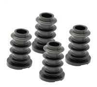 Wagner QuickClick Plastic Furniture Gliders Chair Glides Set of 4 Black Base for Inserting 4 x Base Plastic Smart Diameter 16/20 x 3/5/25 mm Tilt 6° Made in DE 15786700