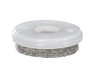 Wagner QuickClick Ultrasoft VAS172 Furniture Felt Pads for Push-in Diameter 20 mm Natural Plastic Pack of 20 Natura Insert Diameter 20 mm
