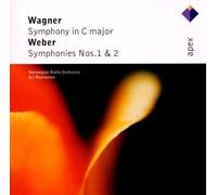 Wagner: Symphony in C Major / Weber: Symphonies Nos. 1 & 2, J. 50,51 by N/A