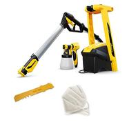WAGNER Universal Sprayer W 950 FLEXiO - Electric Paint Sprayer for dispersion/latex paints, varnishes & glazes - interior usage, covers 15 m² - 5 min, 800 ml capacity, 630 W, 3.5 m hose