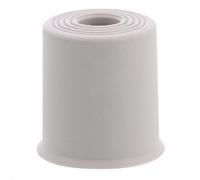 WAGNER Volcano 15524221 Floor Door Stopper/Wall Door Stopper, Medium, Diameter 35 x 35 mm, Buffer Made of High-Quality Solid Rubber, Grey, for Screwing in Germany