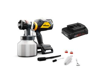 Wagner XVLP FinishControl 4000 18V Paint Sprayer FineSpray Bundle with AMPShare battery 2.0 AH 18V