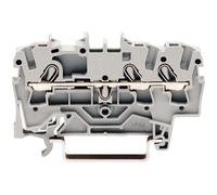 WAGO 2002-1301 3 Conductor Ex e II Through Terminal Block Grey