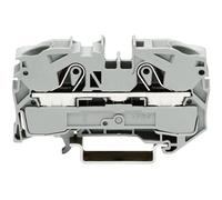 WAGO 2016-1207 2 Conductor Ex e II Ground Terminal Block Green-yellow