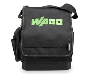 WAGO 206-3000 Tool Bag Compatible with L-Boxx Micro and Mini, for Tools and Accessories, 33 cm x 35 cm x 22 cm, Maximum Mobility and Flexibility, Capacity 12 kg, Carry Strap, Black