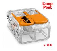 WAGO 221-412 - 221 Series 2 Conductor Max. 4mm² Splicing Con. with...