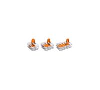 WAGO 221-412-413-415 x10 Splicing Connector, 0.14-4 mm²,