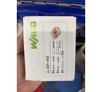 WAGO 221-412 Connectors Junction Box Electrical Reusable Wire Lever X100 (B4