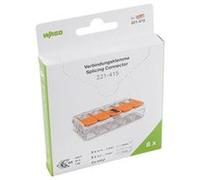 WAGO 221-415/995-008 SPLICE LEVER CONNECTOR, 5 WAY, 4MM, 8PK