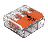 Wago 221-613 3-WAY Lever Cable Connector - 6mm² - Pack of 8