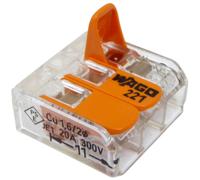 Wago 221 Connectors Inline 2 Way 3 Way 5 Way 221-412 221-413 221-415 221-2411