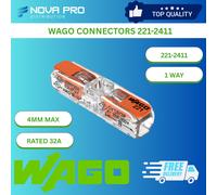 WAGO 221 Series Reusable Electrical Wire Cable Connectors Compact UK