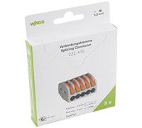WAGO 222-415; Splicing connector with levers for all conductor types; Pack of 5