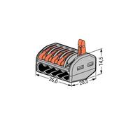 Wago 222 Wire Connector - 222-415 [40 Pieces]