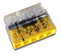 WAGO 2273-205 Pluggable Terminal Block, 5 Ways, 450 V, 24 A (10 pieces)