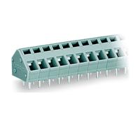 WAGO 236-412 12 Pole 5/5.08mm 24A 45° Stackable PCB Terminal Block...
