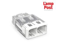 Wago 2773-402 2-Way Compact Push Wire Connector - Pack of 120