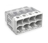 Wago 2773-408 8 Way Compact Push Wire Splicing Connectors 2773 Series (Pack Of 40)