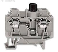 WAGO - 282-122 - TERMINAL BLOCK, FUSED, DIN, 20MM