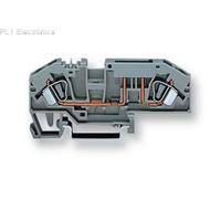 WAGO - 282-696 - TERMINAL BLOCK, FUSED, 2WAY, 24-10 AWG