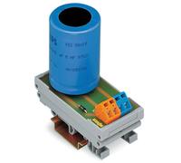 WAGO 288-824 Capacitor Module 24V DC Smooths Unstable Power Grey