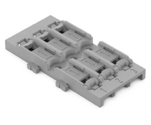 Wago 3-Way Mounting Carrier For Lever Connectors - 221-2523 [25 Pieces]
