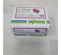 WAGO 773-106 PUSHWIRE Connectors 2.5mm Box of 50