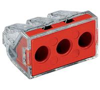 WAGO 773-173 3-Way Push Wire 41A Connector - Pack of 50