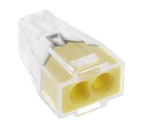 Wago 773 Push-wire connectors for junction boxes, 2 Connectors 773-162 (10 PK)