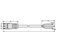 Wago 774 Patch Cable Adjustable Building Installation - 771-9393/267-601