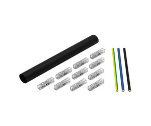 Wago Cable Repair Set 10xSlice 1xHeat Shrink Tube 3xCables- 207-5485/316-000