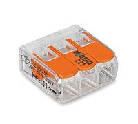 Wago 221-413 Connector Compact | 3 Wire Connection - Cage Clamp