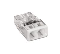 Wago Compact Push Wire Connector 2-Conductor Terminal Block Housing - 2273-202