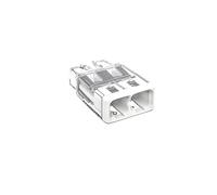 Wago 2-Way 4mm² Pushwire Connector - 2773-402