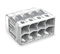 Wago 8-Way 4mm² Pushwire Connector - 2773-408