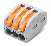 Wago - Compact Splicing Connector S222 3 Conductor x 15