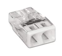 WAGO connection terminals 2273-202 | 2 wires, up to 2.5 mm², 100 pieces, COMPACT connection terminal for solid conductors, confirmed application safety, smallest possible design