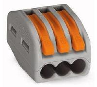 WAGO Connector Terminal 3 with Actuating Lever 0.8 -2.5 mm2 20 Stück Verbindungsklemme