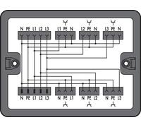 WAGO Distribution Box Three Phase To Single Phase Converter - 899-631/100-000