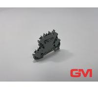 Wago Double Deck Clamp 2002-2201 Through Terminal 2.5 Mm Gray